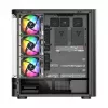 Κουτί υπολογιστή MODECOM VOLCANO AQ200 ARGB MIDI μαύρο