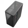 Κουτί PC MODECOM VOLCANO AQ400 ARGB MIDI Μαύρο — MODECOM MC-A-AQ400-4FA-B
