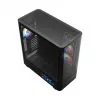 Κουτί PC MODECOM VOLCANO AQ400 ARGB MIDI Μαύρο — MODECOM MC-A-AQ400-4FA-B