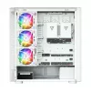 MODECOM VOLCANO AQ400 ARGB MIDI Tower Κουτί υπολογιστή, λευκό