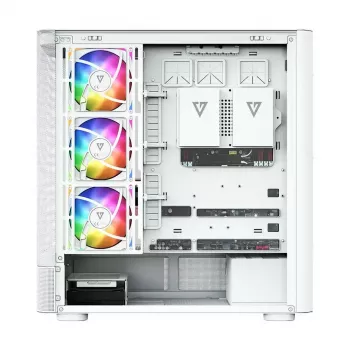 MODECOM VOLCANO AQ400 ARGB MIDI Tower Κουτί υπολογιστή, λευκό