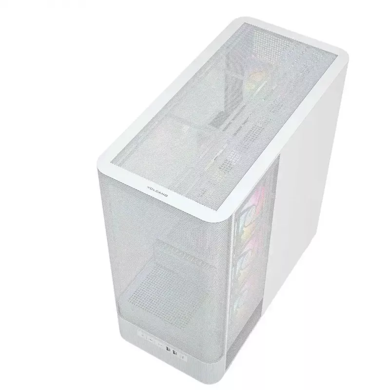 MODECOM VOLCANO AQ400 ARGB MIDI Tower Κουτί υπολογιστή, λευκό