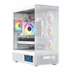 MODECOM VOLCANO AQ400 ARGB MIDI Tower Κουτί υπολογιστή, λευκό