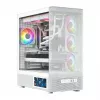 MODECOM VOLCANO AQ400 ARGB MIDI Tower Κουτί υπολογιστή, λευκό