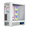 MODECOM VOLCANO AQ400 ARGB MIDI Tower Κουτί υπολογιστή, λευκό