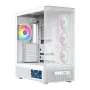 MODECOM VOLCANO AQ400 ARGB MIDI Tower Κουτί υπολογιστή, λευκό