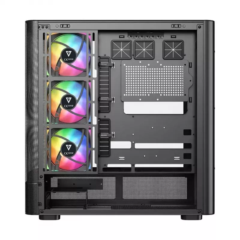 Κουτί υπολογιστή MODECOM VOLCANO AQ500 ARGB MIDI μαύρο