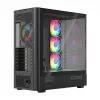 Κουτί υπολογιστή MODECOM VOLCANO AQ500 ARGB MIDI μαύρο