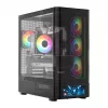 Κουτί υπολογιστή MODECOM VOLCANO AQ500 ARGB MIDI μαύρο
