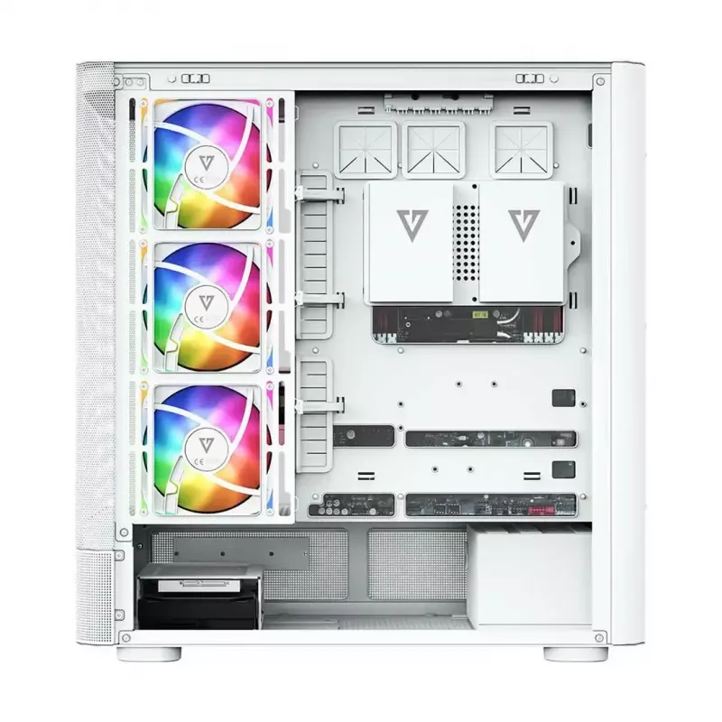 Κουτί υπολογιστή MODECOM VOLCANO AQ500 ARGB MIDI λευκό