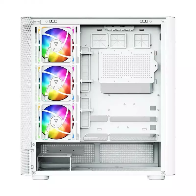 Κουτί υπολογιστή MODECOM VOLCANO AQ500 ARGB MIDI λευκό