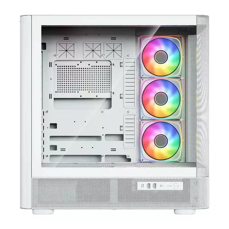 Κουτί υπολογιστή MODECOM VOLCANO AQ500 ARGB MIDI λευκό