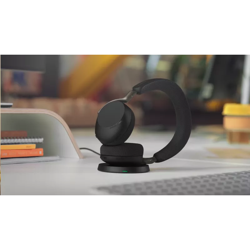 Jabra Evolve3 75 - MS Link390a (Ασύρματη βάση φόρτισης) - Μαύρο