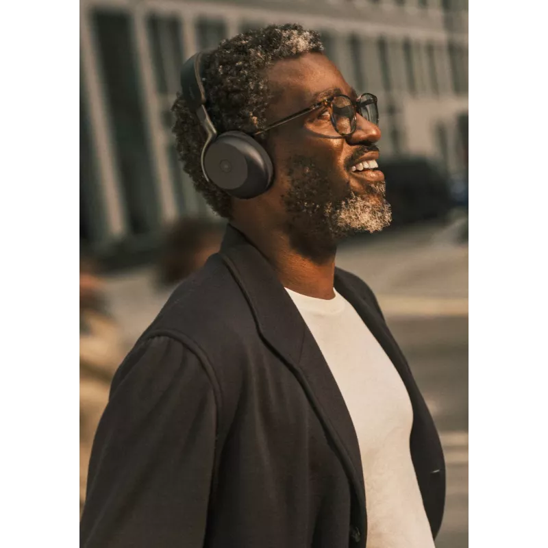 Jabra Evolve3 75 - MS Link390a (Ασύρματη βάση φόρτισης) - Μαύρο
