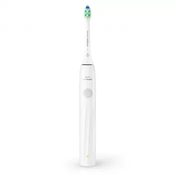 Επαναφορτιζόμενη ηχητική οδοντόβουρτσα Philips Sonicare 2100 HX4022/01 — 1 λαβή, 2 κεφαλές βούρτσας, μπαταρία Li‑Ion, λειτουργία Daily Care