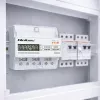 Τριφασικός μετρητής ενέργειας ράγας QOLTEC 50978 — 400 V, 100 A