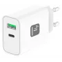 Techly IPW-USB-30WACG φορητός φορτιστής Universal Λευκό AC Ταχεία φόρτιση Εσωτερικού χώρου