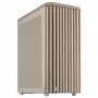 Κουτί PC ASUS ProArt PA401 Wood Mesh PWM Μπεζ — ATX, ξύλο, 2×160 mm μπροστά, 1×120 mm πίσω, 2×3,5 ιντσών + 2×2,5 ιντσών θέσεις