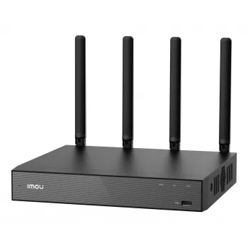 Network Video Recorder IMOU N110W - 10-channel Wi-Fi 6 NVR, 2592x1944 max, dual-band Wi-Fi, SATA HDD support up to 16 TB, 10/100 Ethernet, black