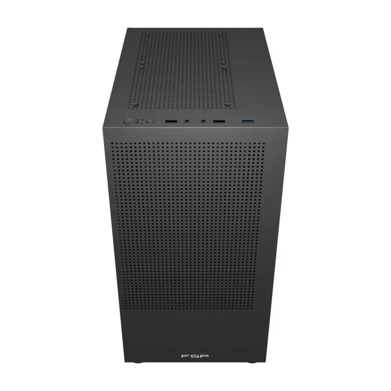 FSP S110-B Κουτί Mini-Tower mITX, mATX Μαύρο, Small Form Factor (SFF), PC, Μαύρο, micro ATX, Mini-ITX, Mesh, Μέταλλο, 16 cm