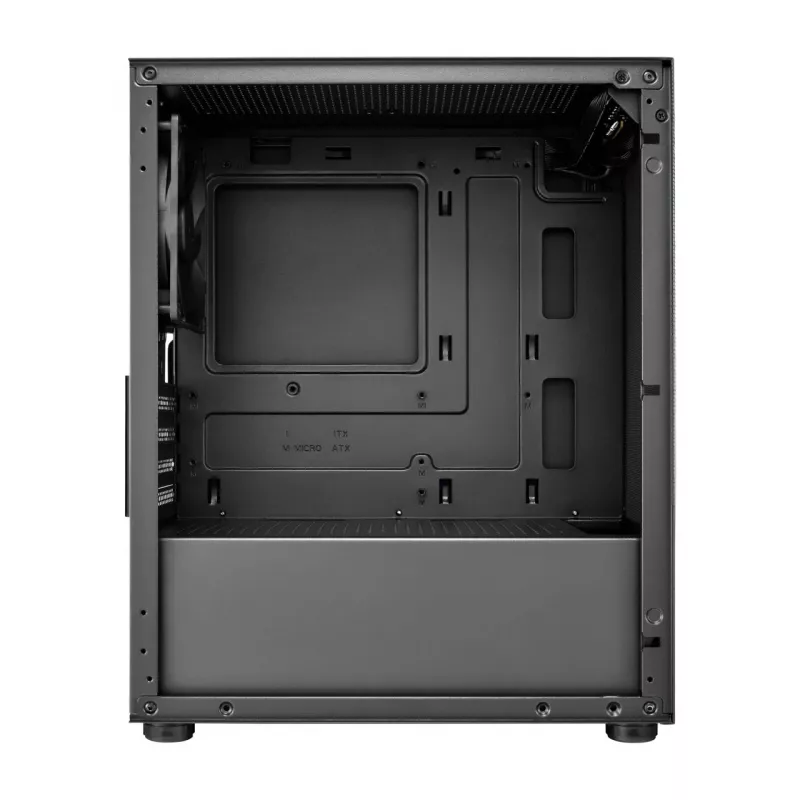 FSP S110-B Κουτί Mini-Tower mITX, mATX Μαύρο, Small Form Factor (SFF), PC, Μαύρο, micro ATX, Mini-ITX, Mesh, Μέταλλο, 16 cm