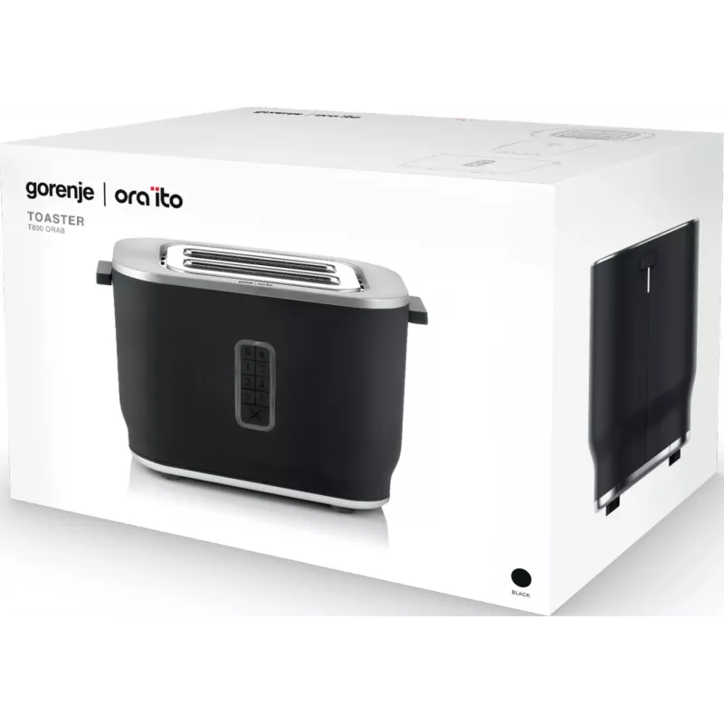 Gorenje T800ORAB 6 2 φέτες 800 W Μαύρο