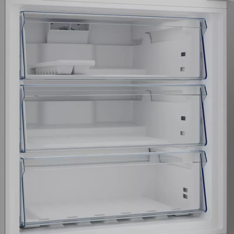 Beko B3RCNE564HXB Ψυγείο-καταψύκτης Ελεύθερο 490 L Ασημί