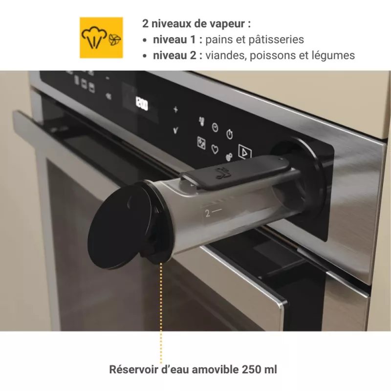 Whirlpool AKZ9S 8271 IX 73 L Ανοξείδωτο