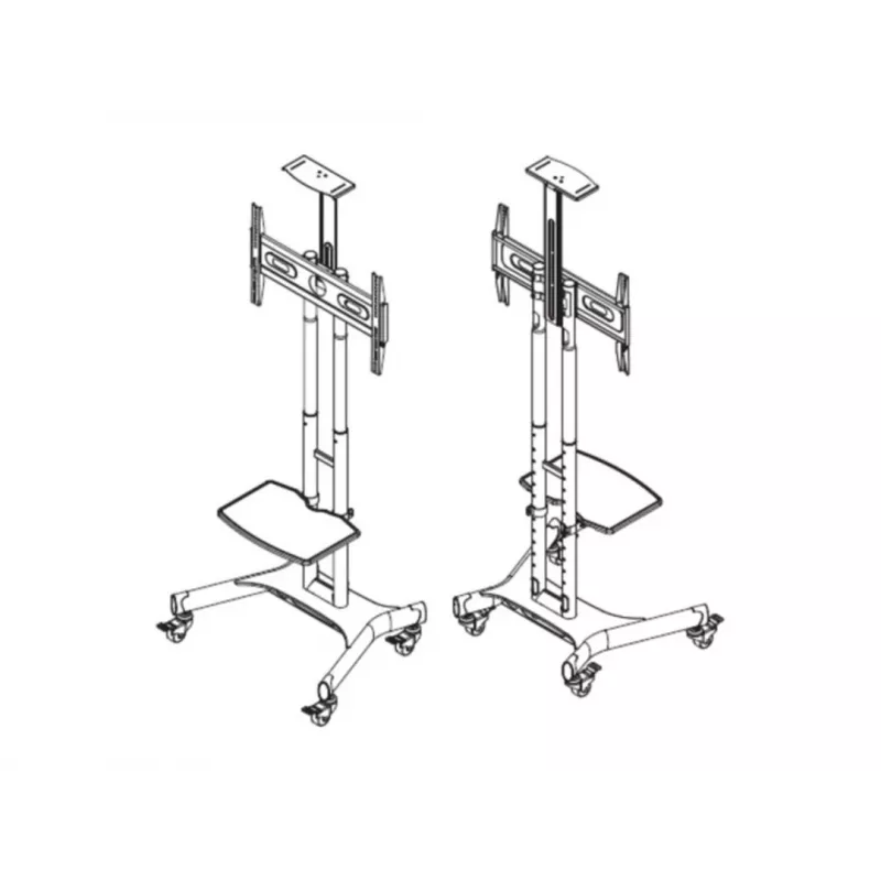 Multibrackets M Public Floorstand Basic 150 περιλαμβάνει ράφι & βάση κάμερας