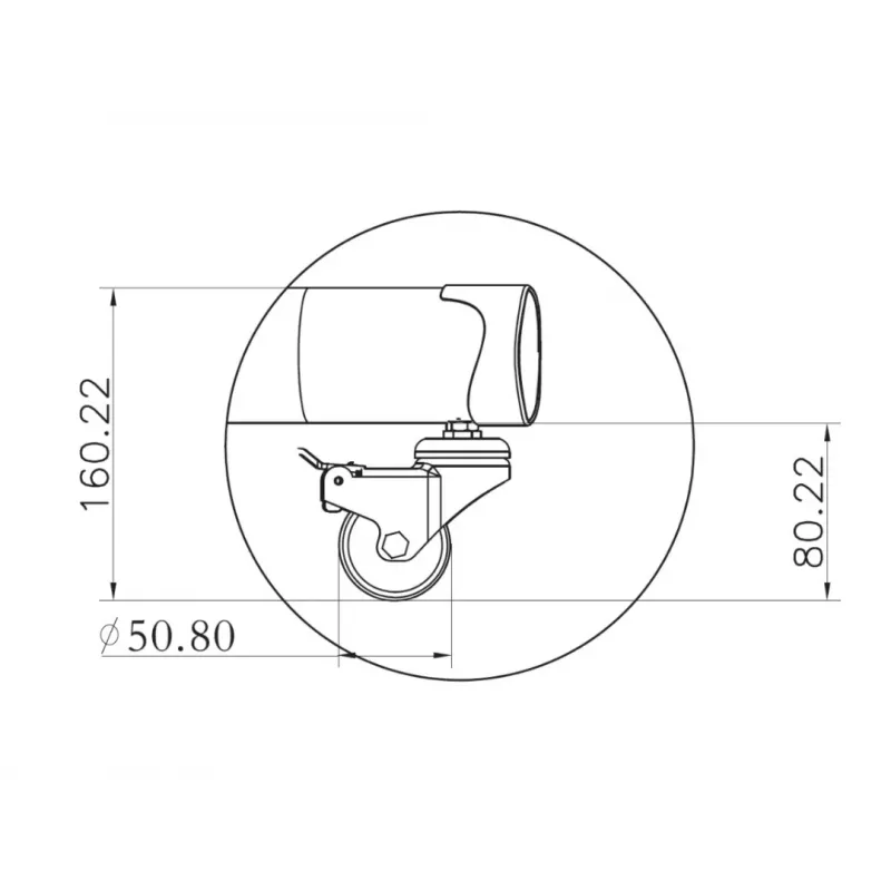 Multibrackets M Public Floorstand Basic 150 περιλαμβάνει ράφι & βάση κάμερας