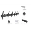 Επιτοίχια βάση Multibrackets M Wallmount Pro MBW3U Tilt Μαύρη
