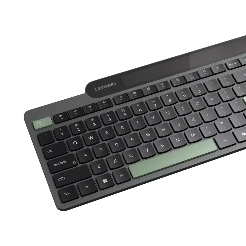 Lenovo | Self-Charging | Πληκτρολόγιο | Bluetooth | Εσθονικό | Μαύρο