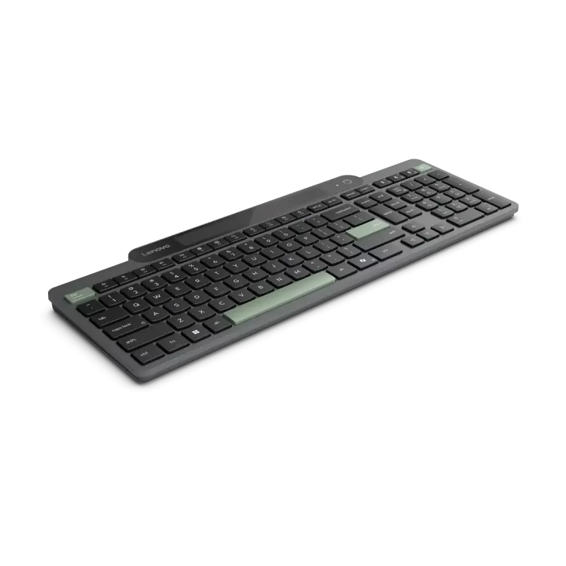 Lenovo | Self-Charging | Πληκτρολόγιο | Bluetooth | Εσθονικό | Μαύρο