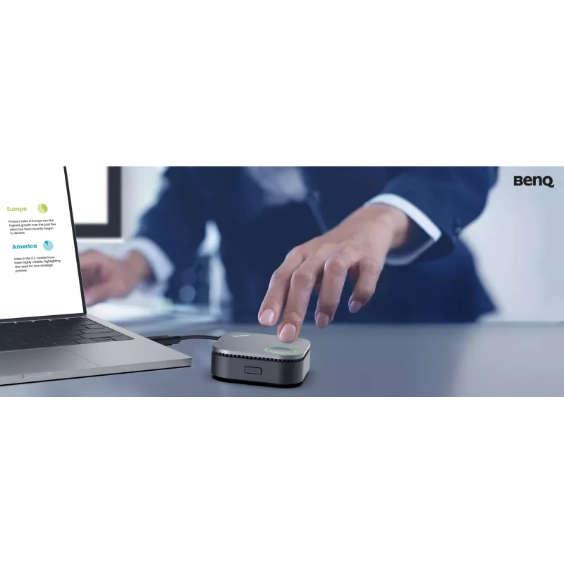 Ασύρματο σύστημα παρουσίασης BenQ InstaShow WDC15 HDMI Desktop Μαύρο