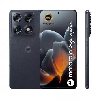 Motorola signature 17,2 cm (6,78 ίντσες) Dual SIM Android 16.0 5G USB Type-C 16 GB 512 GB 5200 mAh Σκούρο Μπλε