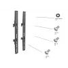 Βραχίονας τοποθέτησης επίπεδης οθόνης Multibrackets M Pro Series Fixed Arms 400 mm