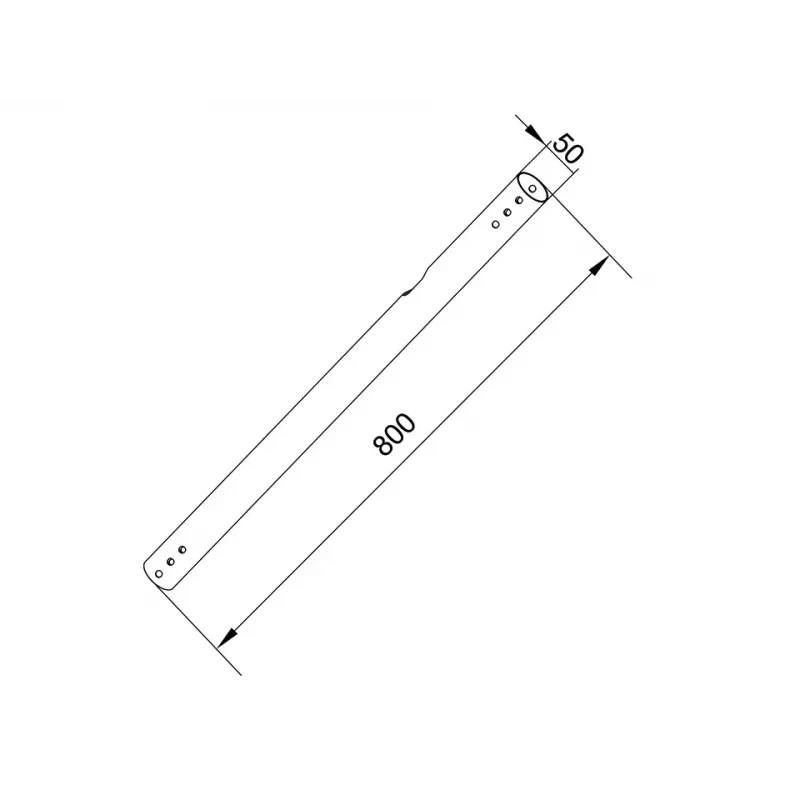 Σωλήνας επέκτασης Multibrackets M Pro Series Extension Pipe 0.8m μαύρο