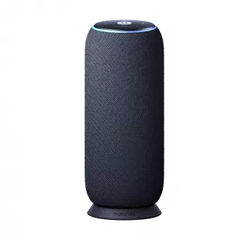 Mono φορητό ηχείο Motorola moto sound flow Carbon – 30 W RMS, USB-C, ασύρματο, θήκη από ύφασμα