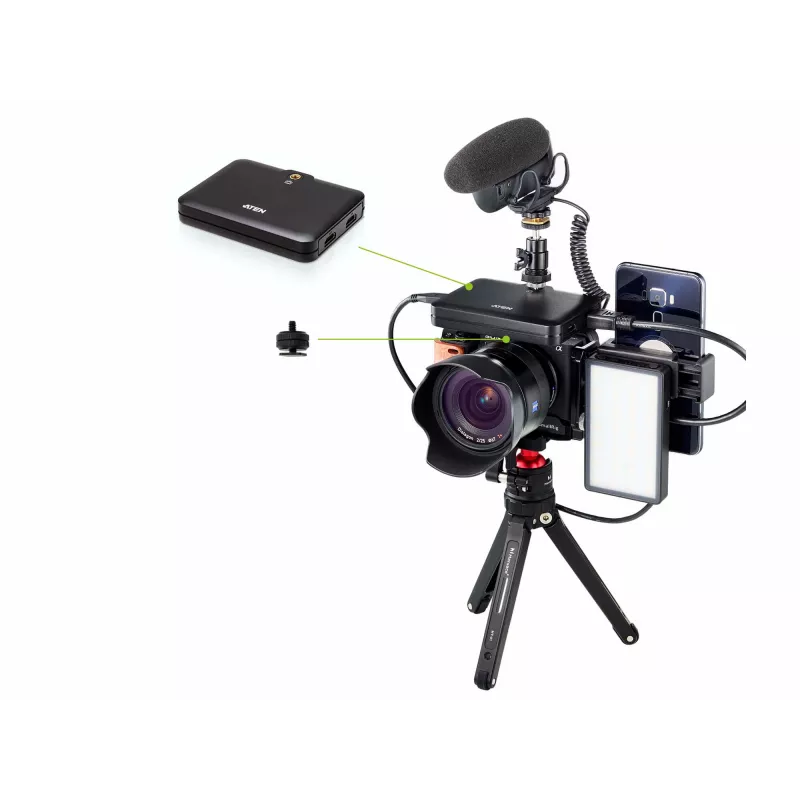 ATEN CAMLIVE™+(HDMI σε USB-C UVC εγγραφή βίντεο με PD3.0 Power Pass-Through)