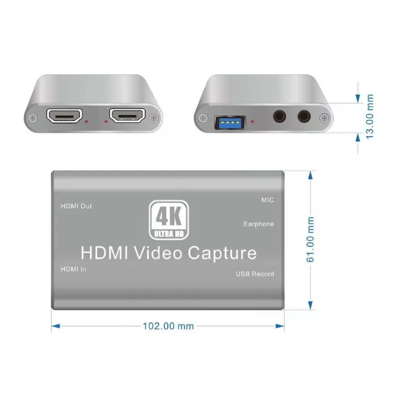 Vivolink VLCAPTURE1 Συσκευή εγγραφής βίντεο HDMI