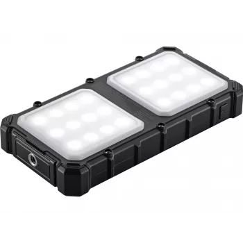 Sandberg Solar Powerbank CampLED 10000, 10000 mAh, Programmable Power Supply (PPS), 3,7 V, 15 W, Μαύρο