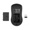 Sandberg Ασύρματο ποντίκι Saver Μαύρο, Αμφίχειρο, RF Wireless, 1600 DPI, Μαύρο