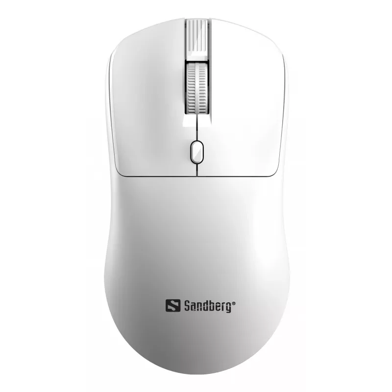 Sandberg Ασύρματο ποντίκι Saver Λευκό, Αμφίχειρο, RF Wireless, 1600 DPI, Λευκό