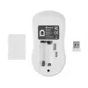 Sandberg Ασύρματο ποντίκι Saver Λευκό, Αμφίχειρο, RF Wireless, 1600 DPI, Λευκό