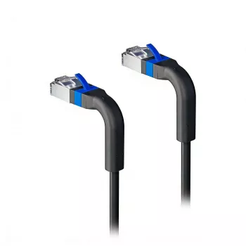 Καλώδιο δικτύου Lanview LV-6AFTP-FLEX-ANG-015B-S — γωνιακό βύσμα, εύκαμπτο, 1,5 m