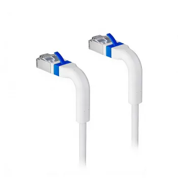 Καλώδιο δικτύου Lanview LV-6AFTP-FLEX-ANG-0025W-S — θωρακισμένο FTP, γωνιακό βύσμα, 0,25 m