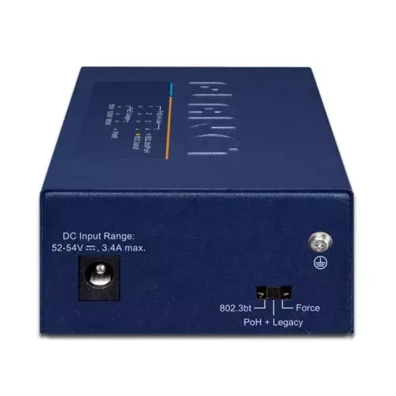 PLANET UPOE-400 4-θυρο multi-gigabit 802.3bt PoE injector hub