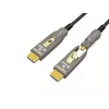 EQUIP HDMI 2.1 Ενεργό Οπτικό Καλώδιο 10 m – Αποσπώμενα Type-D (Micro) + Type-A, 48 Gbit/s, 8K/60Hz