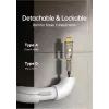 EQUIP HDMI 2.1 Ενεργό Οπτικό Καλώδιο 10 m – Αποσπώμενα Type-D (Micro) + Type-A, 48 Gbit/s, 8K/60Hz
