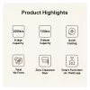 LG GBBSJ10EEP ψυγείο-καταψύκτης ελεύθερης τοποθέτησης 333 L μαύρο